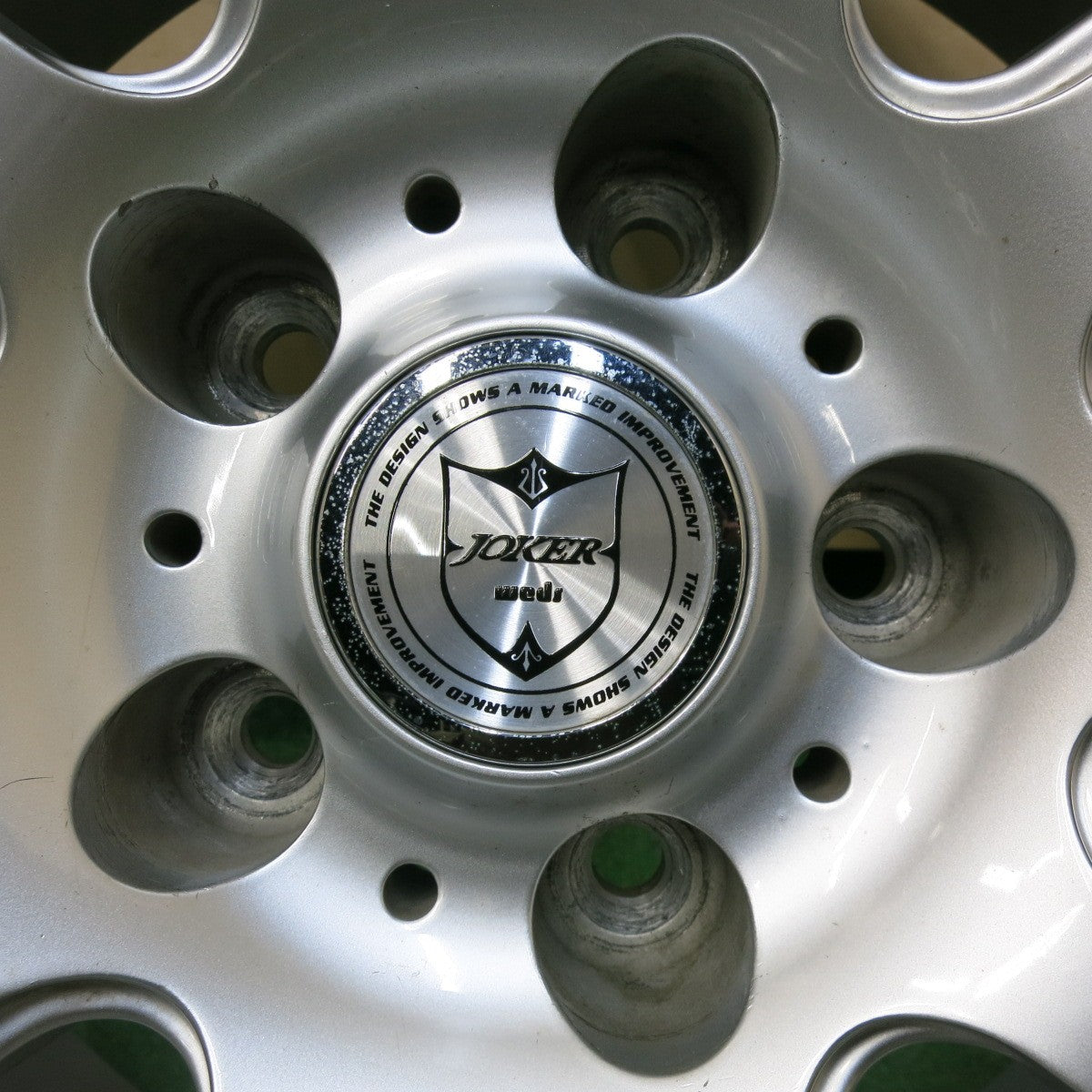 [送料無料] キレイ★JOKER weds ジョーカー ウェッズ 18インチ 18×8J PCD114.3/5H★5011509SYホ