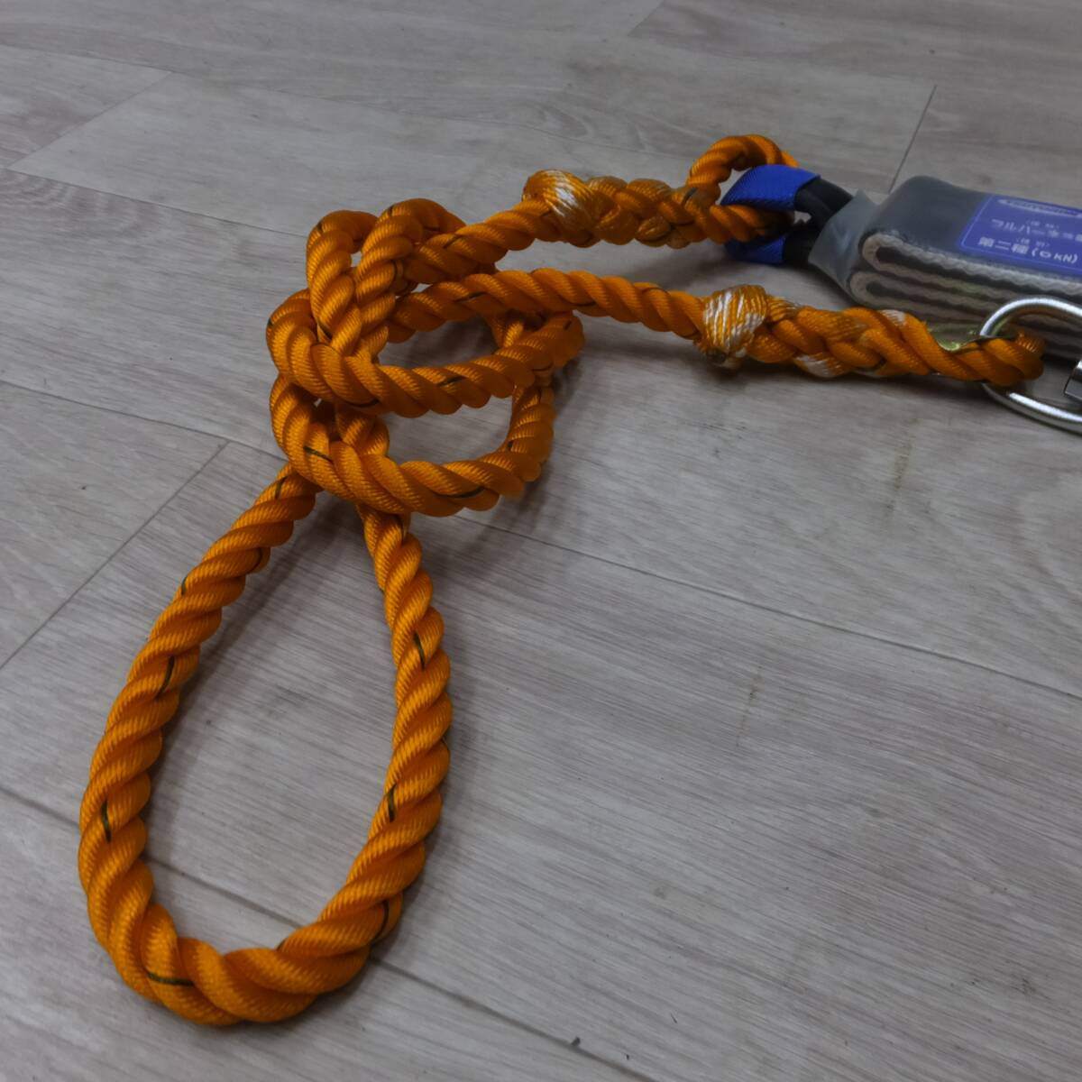 ●複数在庫有●[送料無料] 未使用◆藤井電工 ツヨロン タイプ2 ランヤード NM-A469 FS-110 フルハーネス型 キーロック対応 墜落 制止用 器具 使用可能質量 130kg 安全帯 フック1◆