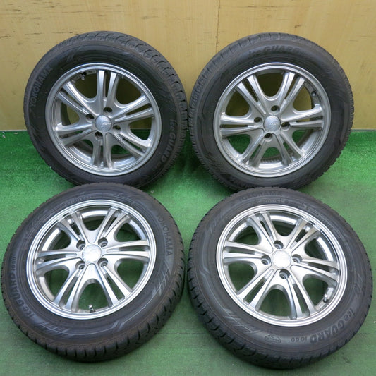 バリ溝！9分★スタッドレス 185/60R15 ヨコハマ アイスガード iG60 STRANGER ストレンジャー 15インチ PCD100/4H★6031401HAス