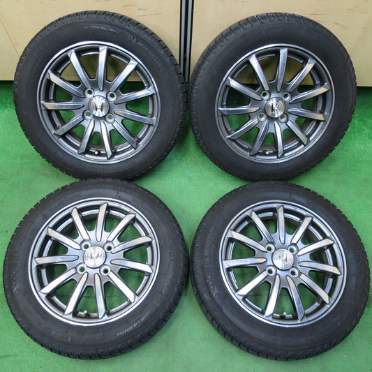 *送料無料* 4本価格★ホンダ N-WGN 純正 155/65R14 スタッドレス ミシュラン X-ICE XI3 Nワゴン PCD100/4H★4060904イス