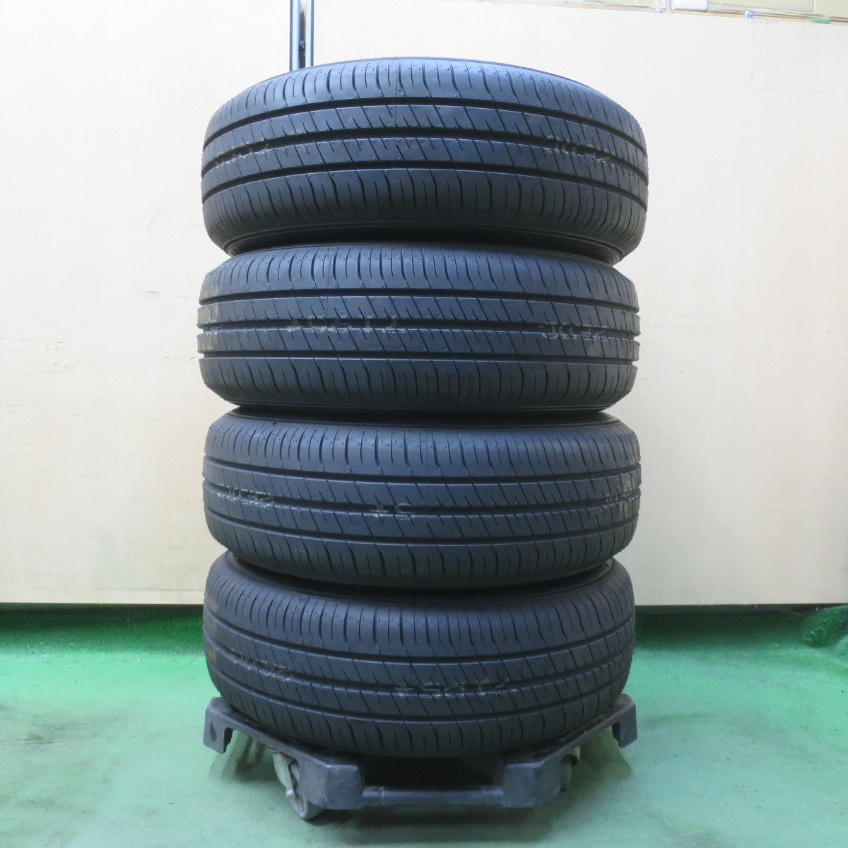 ほぼ未使用！24年★トヨタ 50系 プリウス 純正 195/65R15 グッドイヤー EfficientGrip ECO EG02 15インチ PCD100/5H★6033016イノ