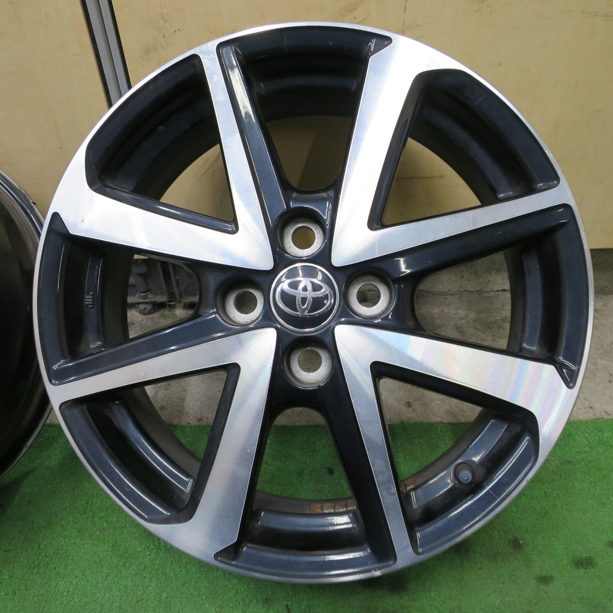 4本価格★トヨタ 160系 カローラ フィールダー W×B 純正 ホイール 16インチ 16×5.5J PCD100/4H★6051802NGホ