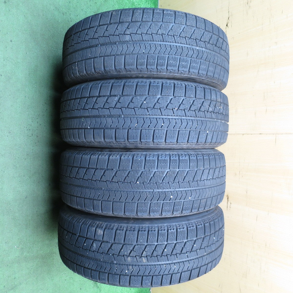 キレイ★スタッドレス 215/60R17 ブリヂストン ブリザック VRX EuroSpeed MANARAY SPORT 17インチ ユーロスピード PCD114.3/5H★5081101NJス