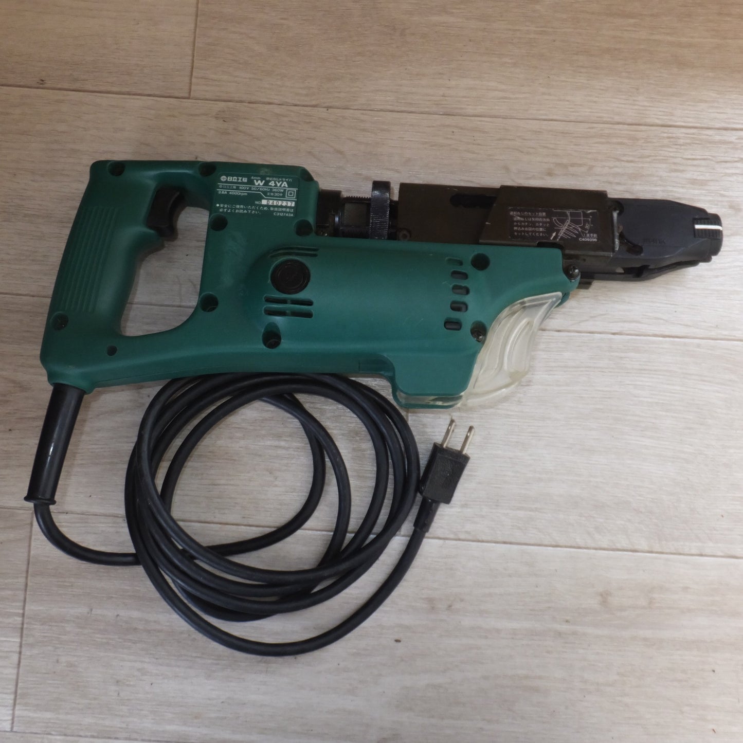 [送料無料] ★日立 HITACHI 4mm 連結ねじドライバ W4YA　100V 50/60Hz 360W 3.8A 4000rpm★