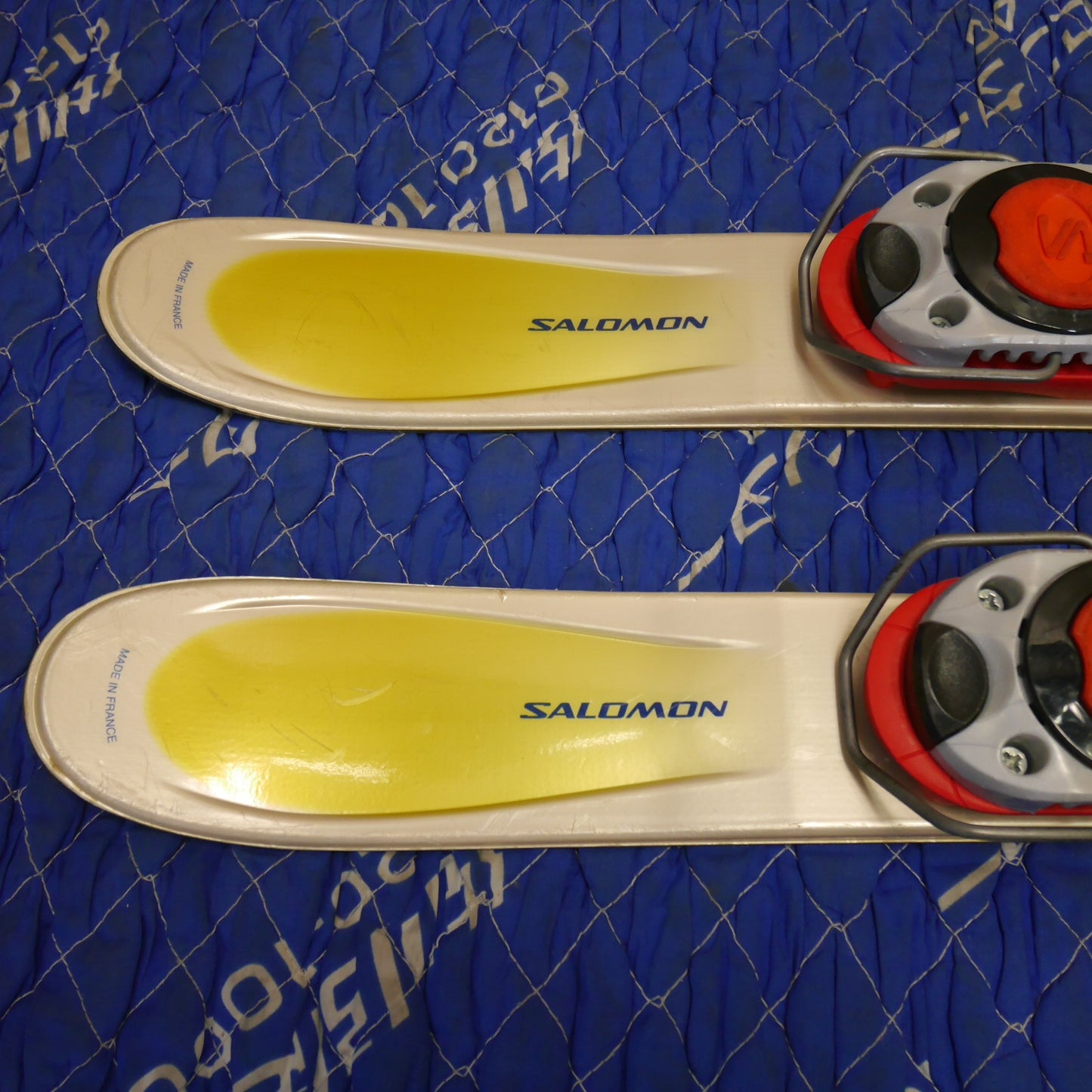 [送料無料] ☆SALOMON SNOW Blade サロモン スノーブレード スキー 板 約88cm ショート スキー 板 ビンディング 現状品☆