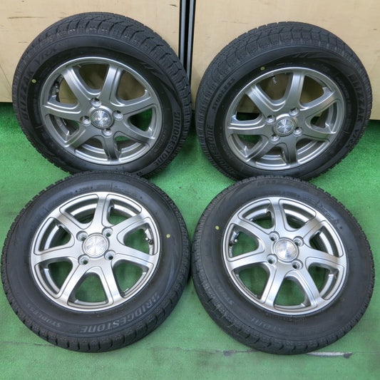 [送料無料] 4本価格★スタッドレス 155/65R13 ブリヂストン ブリザック VRX JOKER ジョーカー 13インチ PCD100/4H★4092601SYス