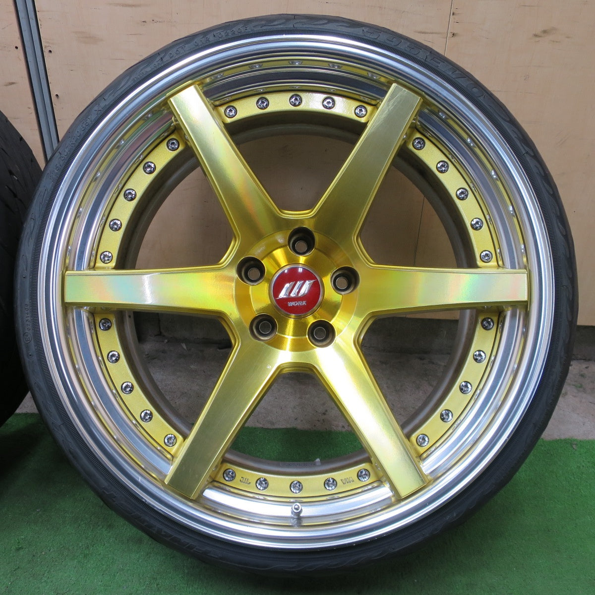 バリ溝！23年！8.5分★WORK ZEAST ST1 ZE1 225/30R20 245/30R20 ファイナリスト 595 EVO デリンテ サンダー D7 ワーク ジースト 20インチ PCD114.3/5H★6042202ナノ
