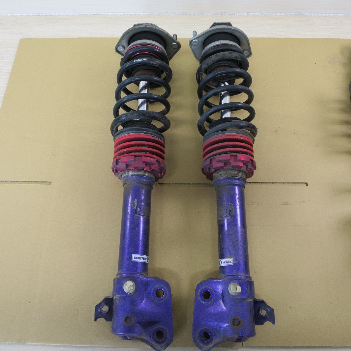 セット♪ダイハツ L150S ムーヴ タナベ SUSTEC PRO 210 車高調 CDRF3FLZ KYB サスティックプロ サスペンション ショック スプリング カー パーツ♪