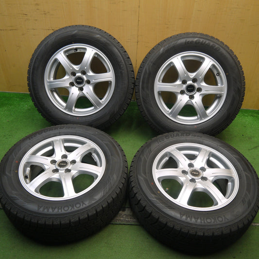 バリ溝！23年！9.5分★プリウス 等 195/65R15 スタッドレス ヨコハマ アイスガード iG60 FEID G6  フェイド 15インチ PCD100/5H★5091601Hス