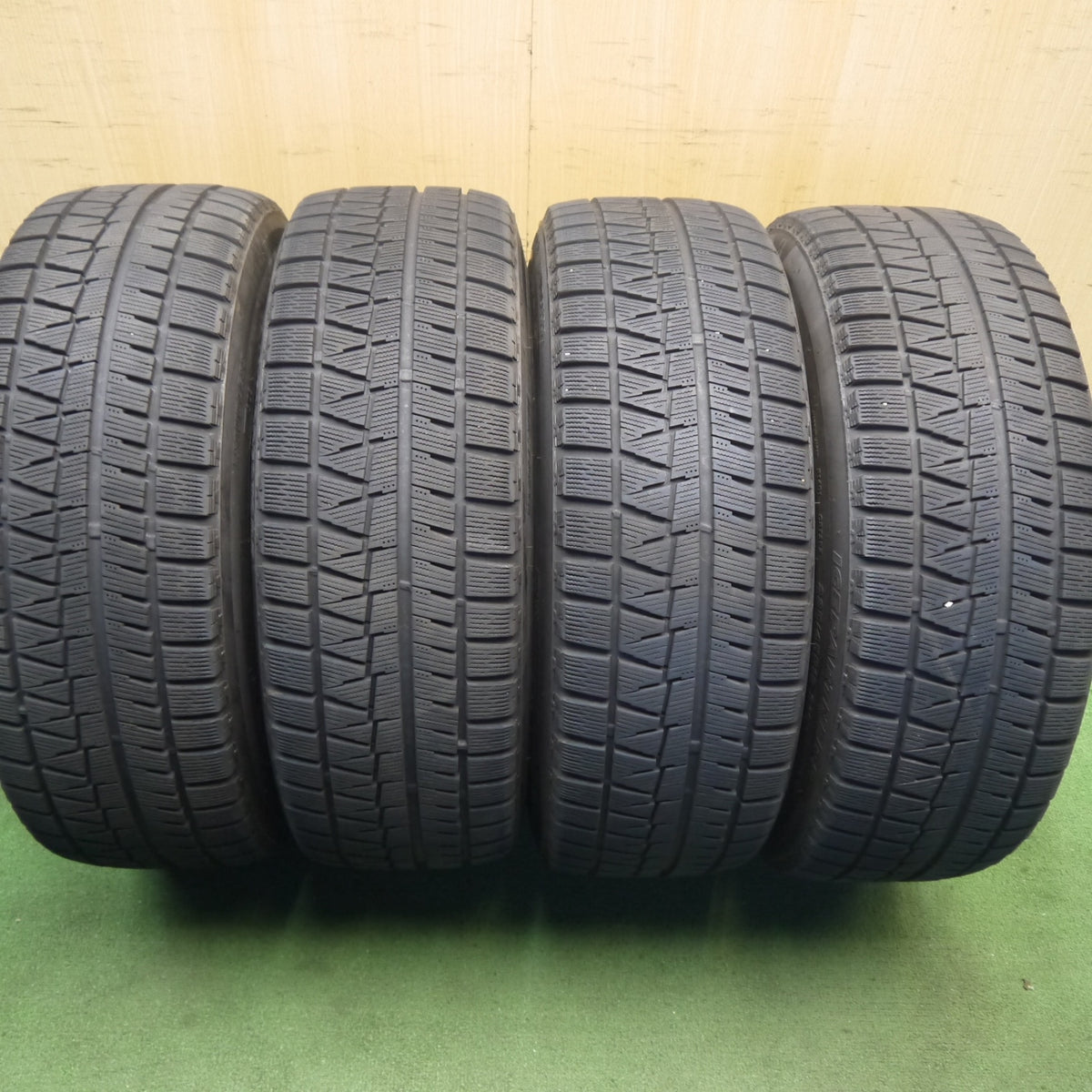 バリ溝！22年！8.5分◎無限 MUGEN MDA 225/45R18 スタッドレス ブリヂストン アイスパートナー2 18インチ PCD114.3/5H◎6090103Hス