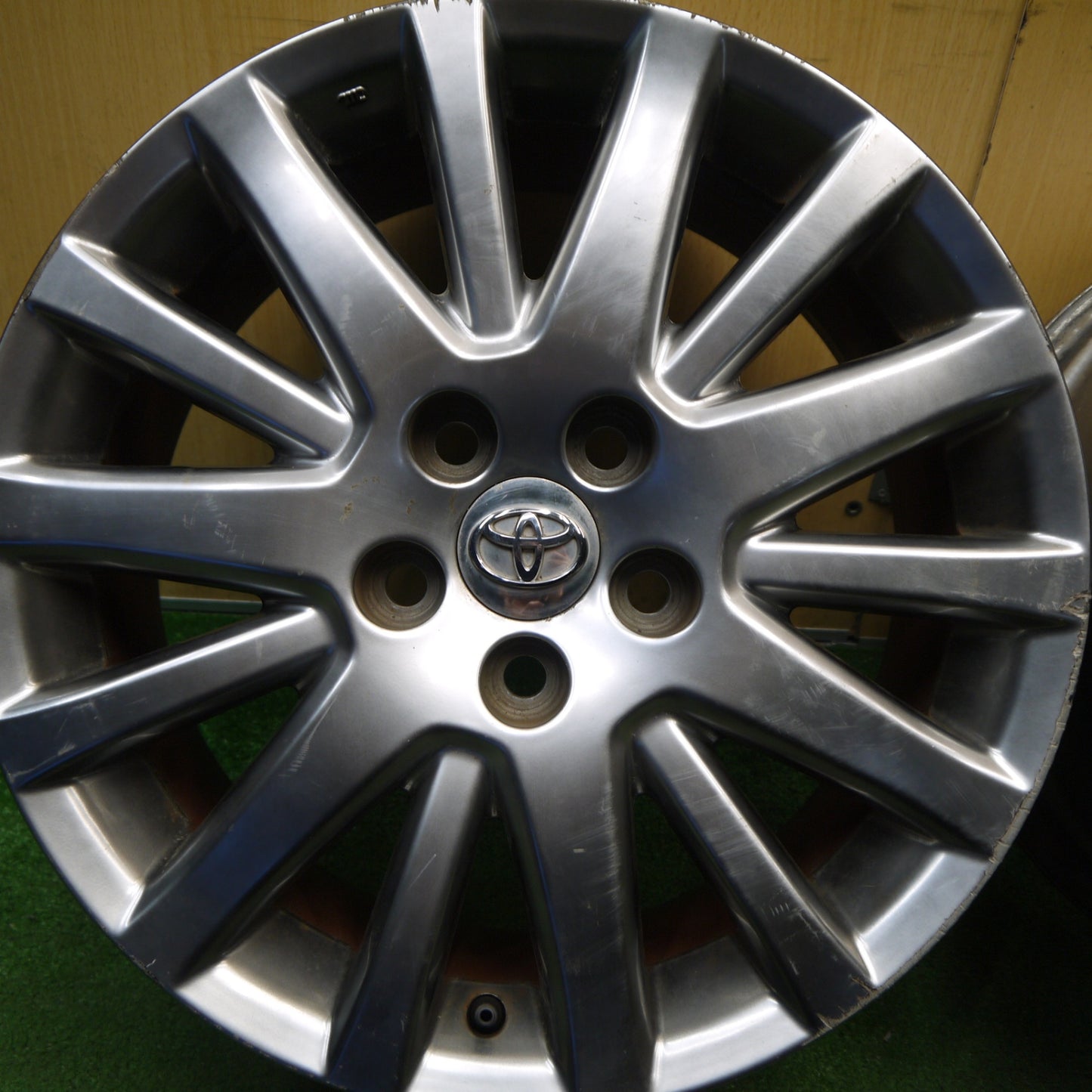 4本価格★トヨタ 180系 マジェスタ 純正 ホイール 17インチ 17×7JJ PCD114.3/5H★6032507Hホ