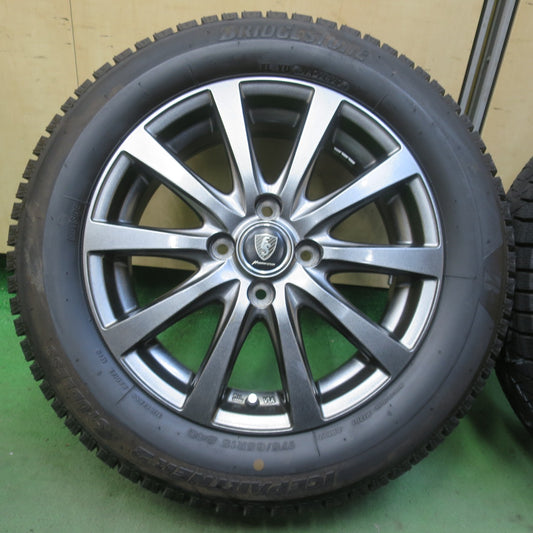 ほぼ未使用!23年!キレイ◎スタッドレス 175/65R15 ブリヂストン アイスパートナー2 MANARAY SPORT マナレイ スポーツ 15インチ PCD100/4H◎6091904イス