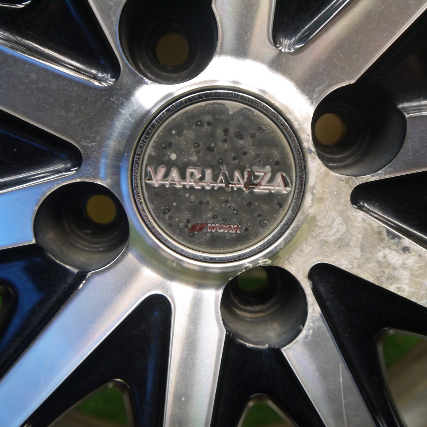 バリ溝！22年！8.5分★WORK VARIANZA V5S 205/35R18 ナンカン ウルトラ スポーツ NS-2 ケンダ ラジアル カイザー 18インチ ワーク ヴァリアンツァ PCD100/4H★6060301Hノ