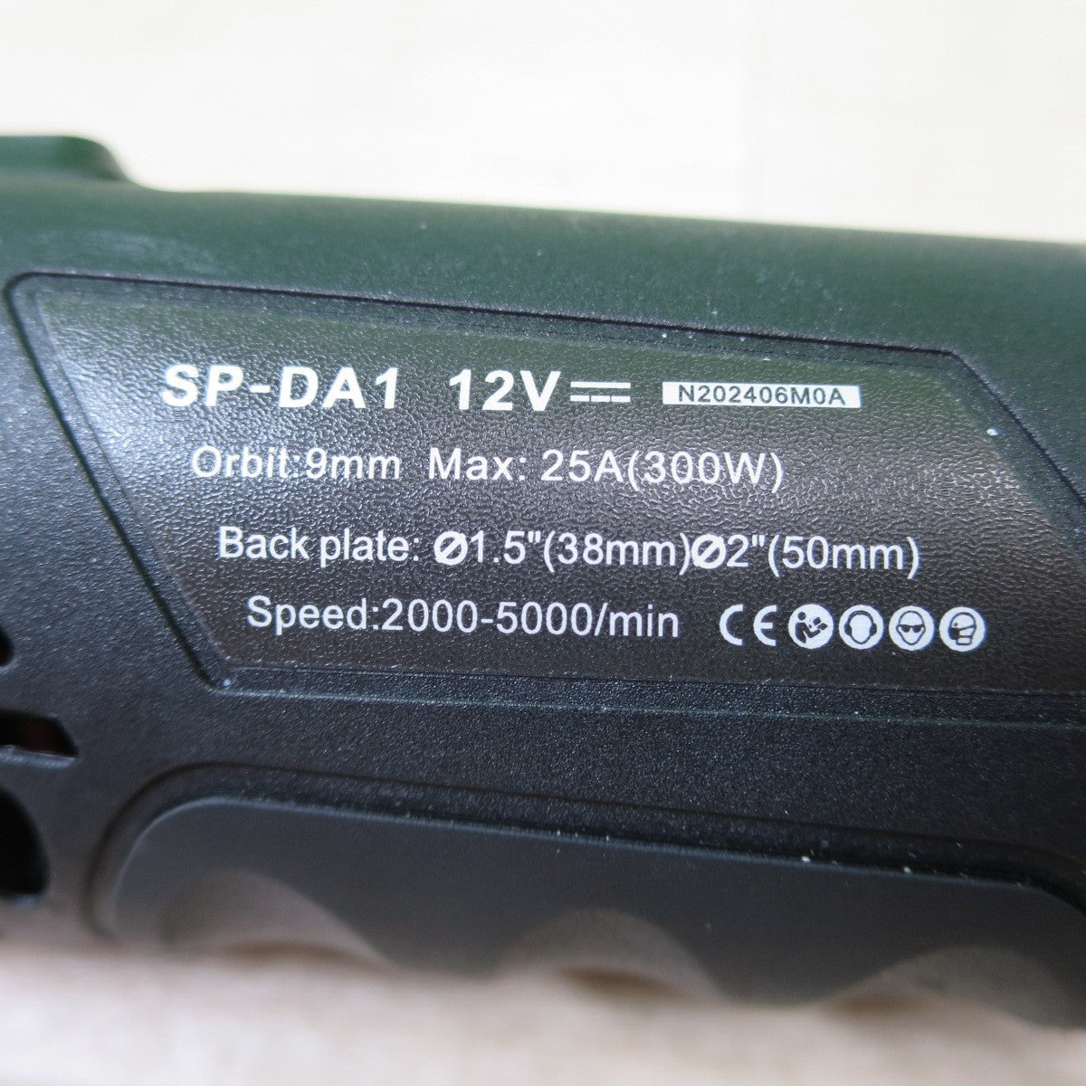 美品・バッテリー2個付き☆SPTA ミニ ポリッシャー SG-DA1 12V 2.0Ah コードレス 充電式 工具☆