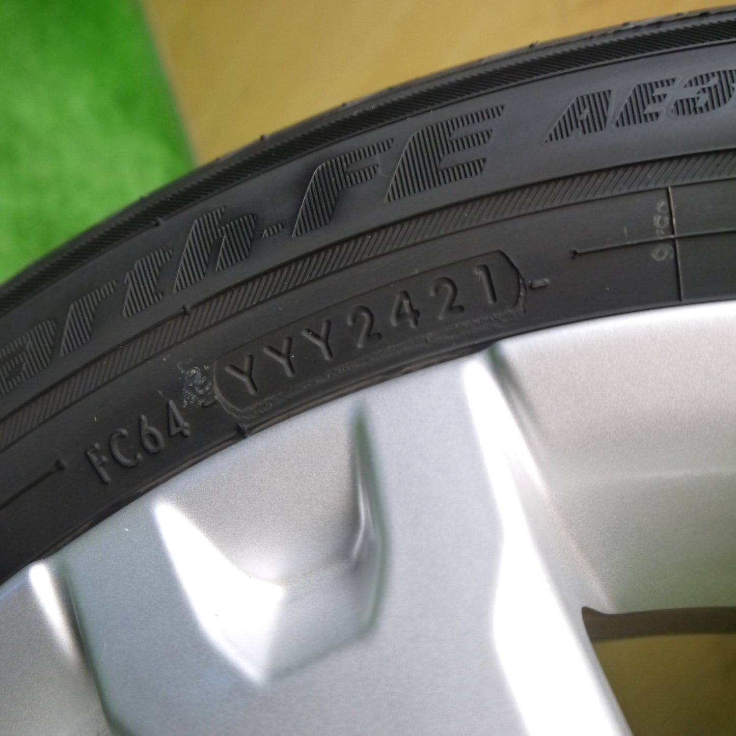キレイ！21年！1本★ダイハツ タフト 純正 165/65R15 ヨコハマ BluEarth-FE AE30 15インチ PCD100/4H★5061607Hノ
