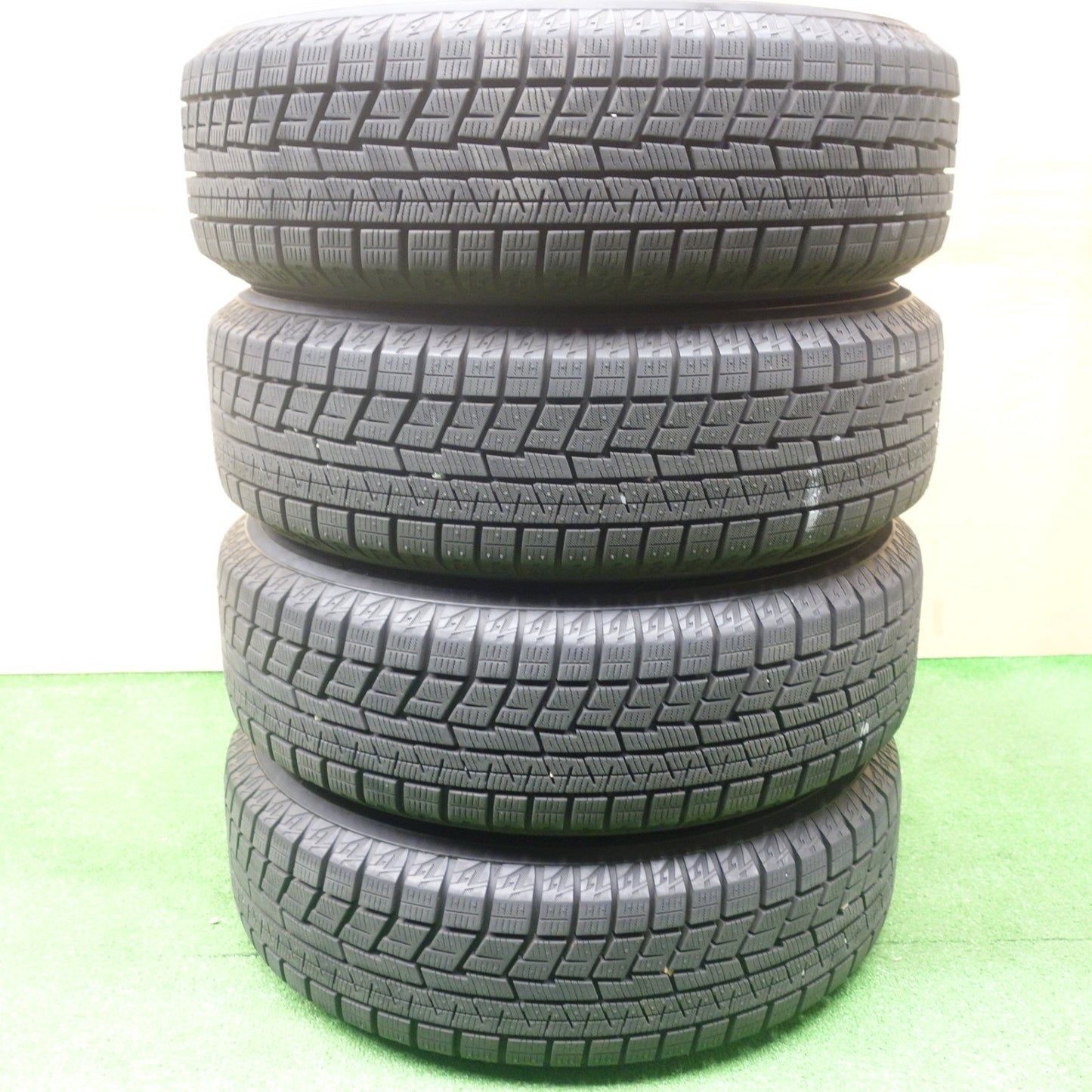 バリ溝！23年！キレイ！ほぼ10分★スタッドレス 165/65R14 ヨコハマ アイスガード iG60 ravrion RS01 ラブリオン 14インチ PCD100/4H★6011903KTス