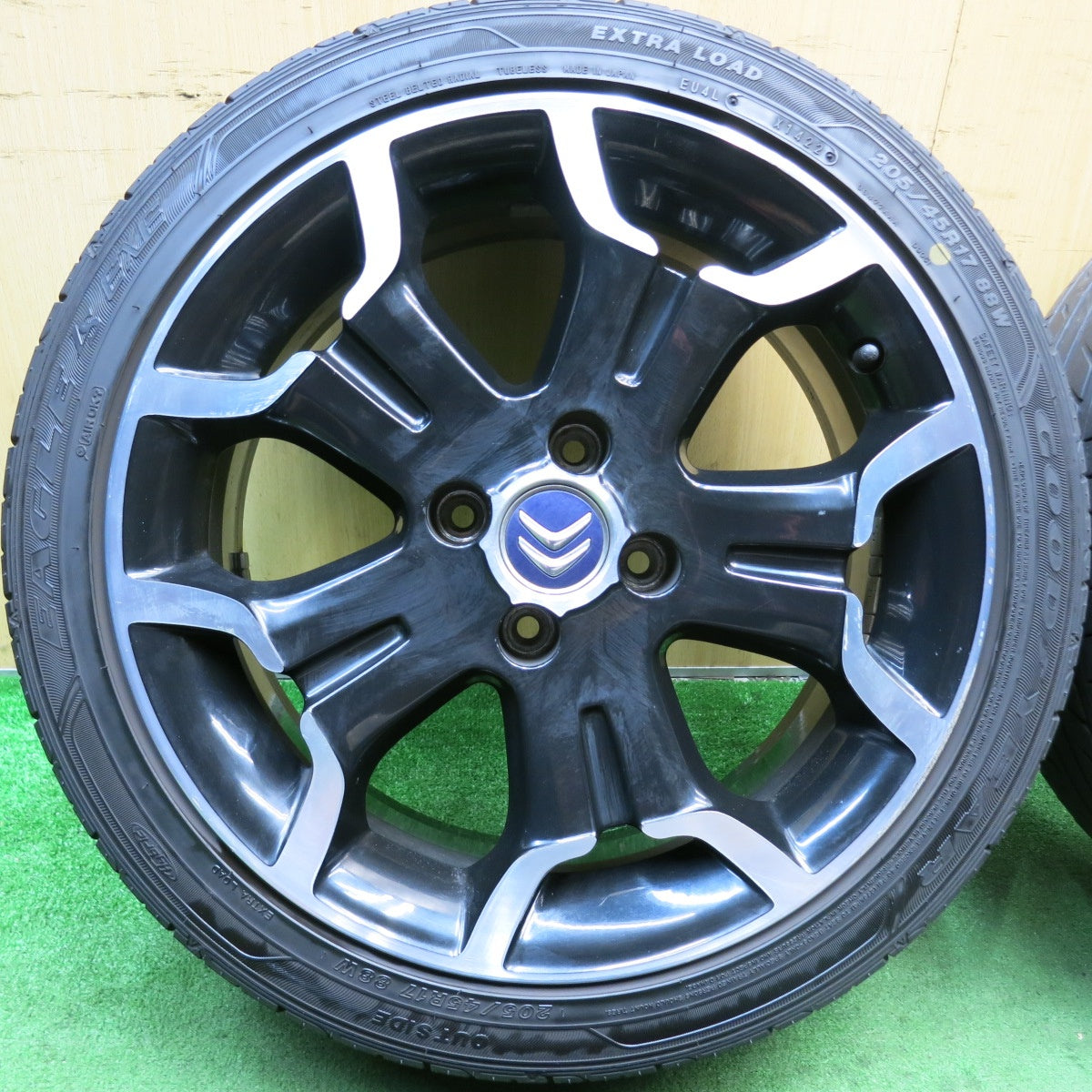 4本価格！22年★シトロエン DS3 純正 205/45R17 グッドイヤー イーグル LS EXE 17インチ PCD108/4H★5081409HAノ