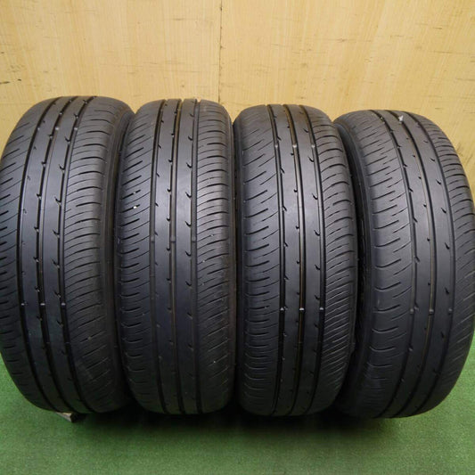 バリ溝 24年 9分★185/65R15 トーヨー ナノエナジー J67 15インチ フリード シエンタ アクア ノート マツダ2等★5031806Hノタ