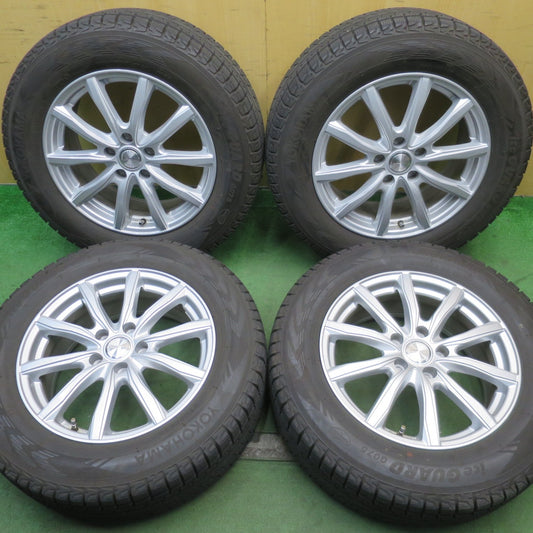 バリ溝！キレイ！9分★スタッドレス 225/65R17 ヨコハマ アイスガード G075 JOKER ジョーカー 17インチ PCD114.3/5H★5092403NJス