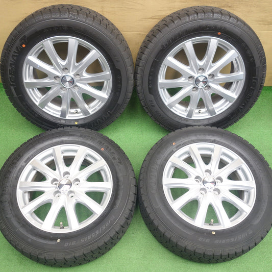 バリ溝！22年！キレイ！9.5分★プリウス 等 195/65R15 スタッドレス グッドイヤー アイスナビ7 ravrion RS01 ラブリオン 15インチ PCD100/5H★6051803KTス