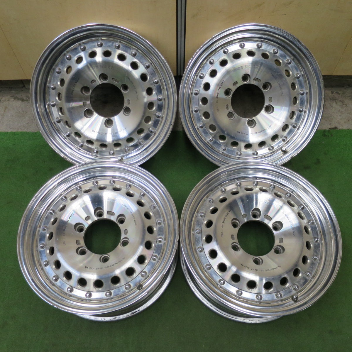4本価格◎SSR SPEED STAR AUSWUCH 16インチ ホイール アウスバッハ スピード スター 16×7JJ PCD139.7/6H◎6090804NGホ
