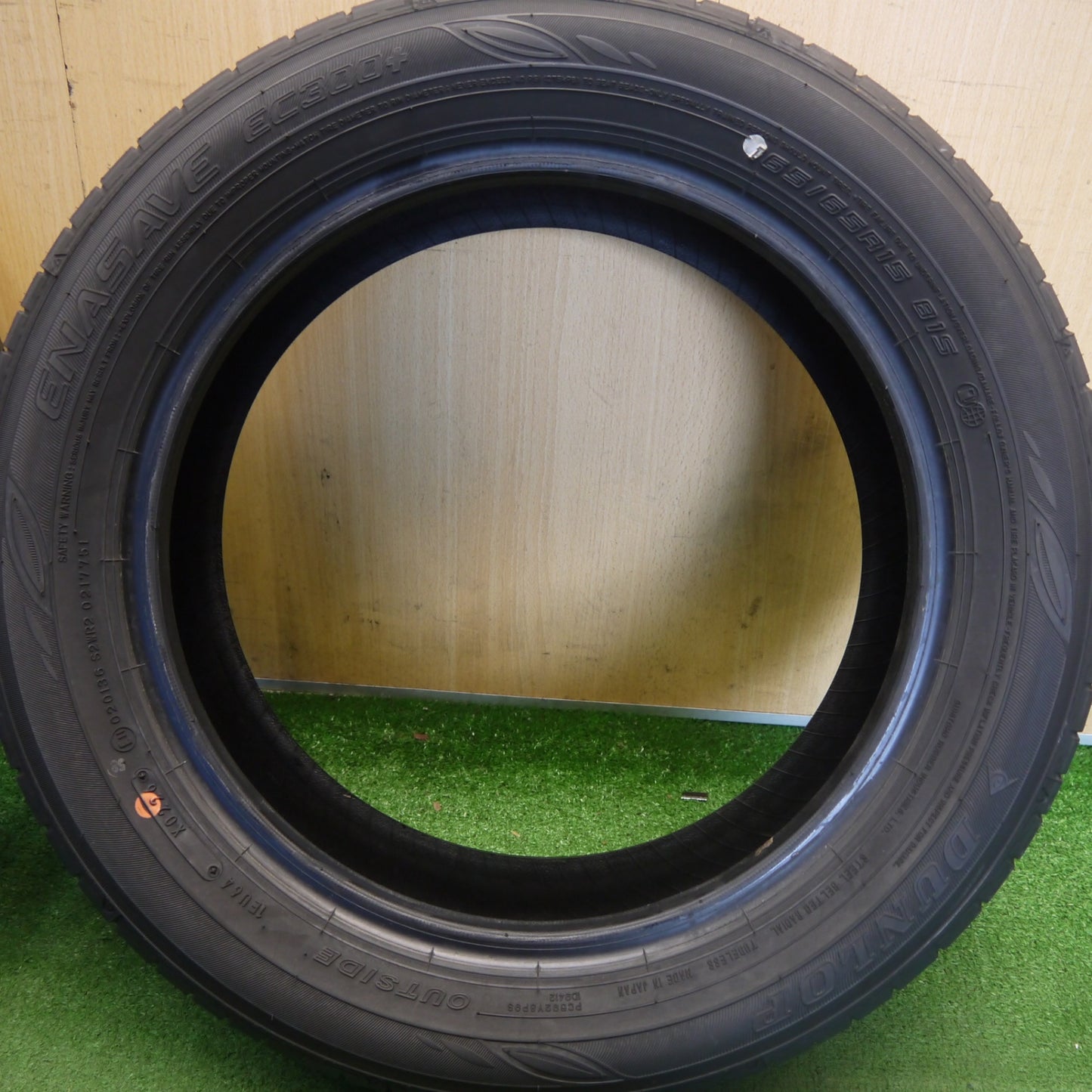 新車外し！26年★165/65R15 ダンロップ エナセーブ EC300+ タイヤ 15インチ タフト ソリオ デリカ D:2 等★6072102Hノタ