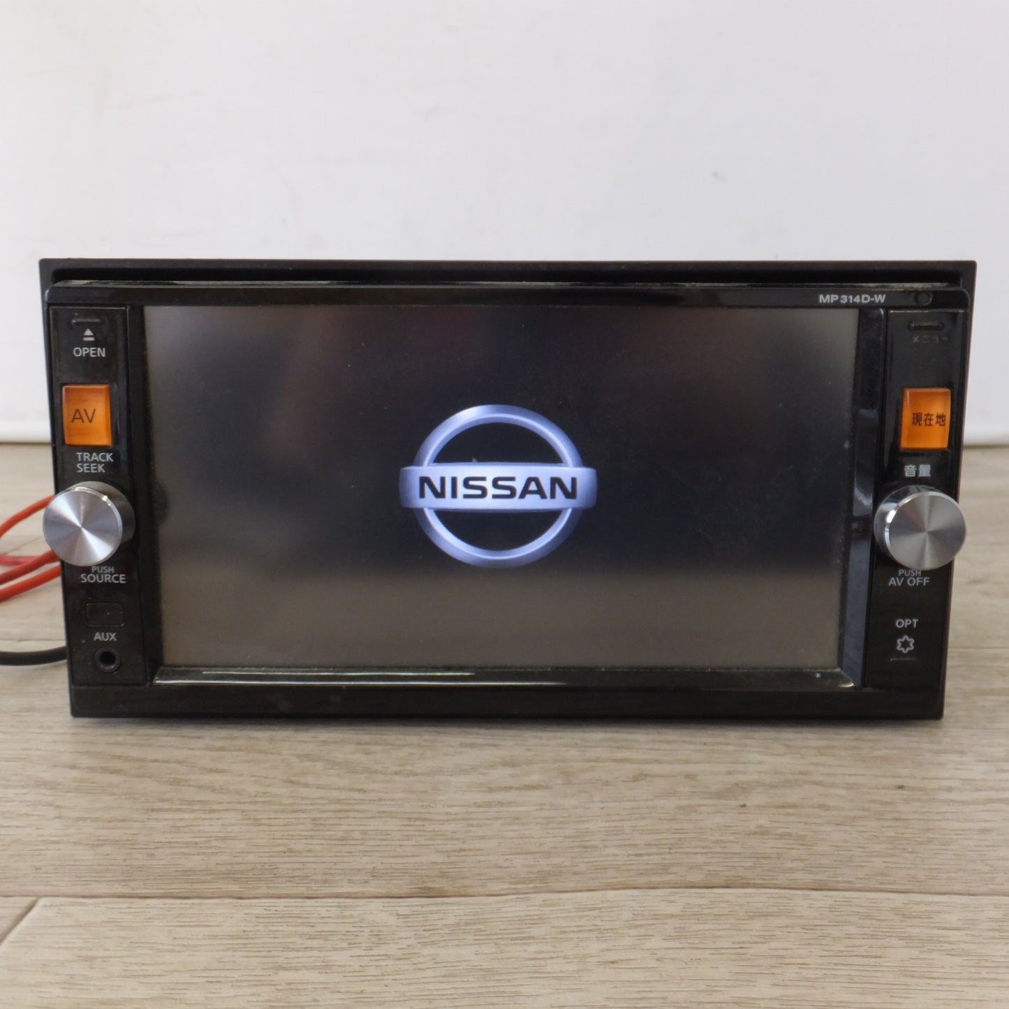 [送料無料] ★パイオニア製 日産 純正 日産オリジナルナビゲーションシステム MP314D-W B8260-7990U(34)★