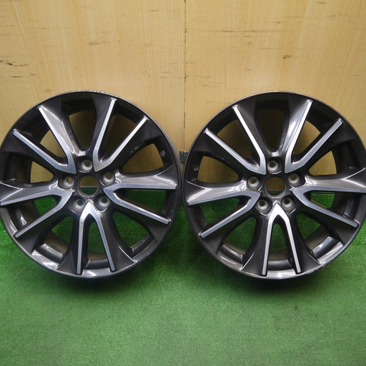 2本価格★マツダ CX-3 純正 ホイール 18インチ 18×7J CX3 PCD114.3/5H★6010604Hホ
