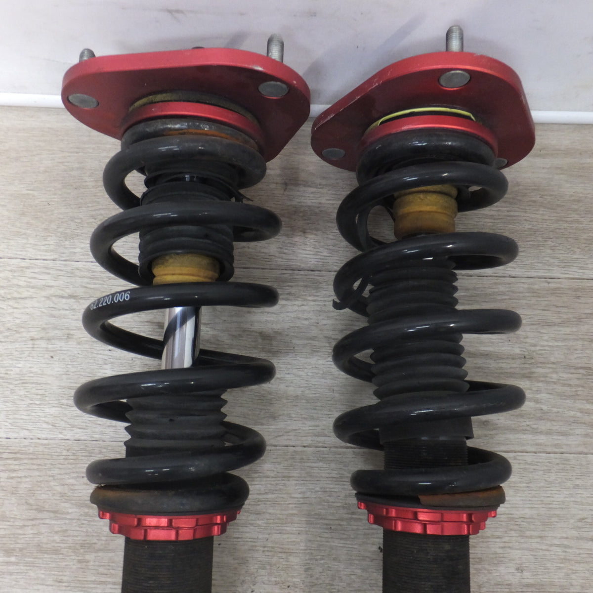 [送料無料] 岐阜発 現状品★ブリッツ BLITZ 車高調 DAMPER ZZ-R トヨタ プリウス 50系 サスペンション 一式 セット　スプリング 2本 欠品★