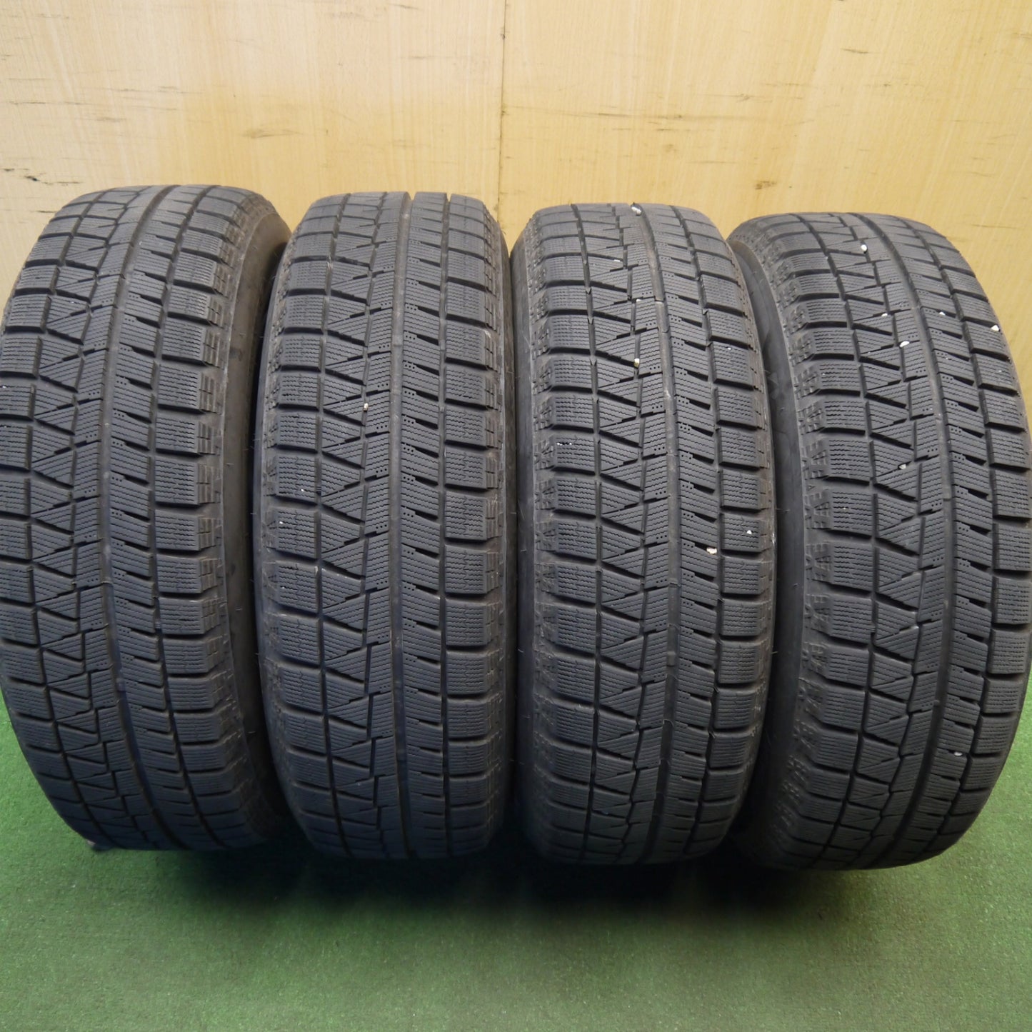 バリ溝！22年！キレイ！9分★スタッドレス 195/65R15 ブリヂストン アイスパートナー2 Exceeder エクシーダー 15インチ PCD114.3/5H★6032407Hス