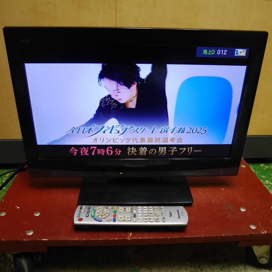 [送料無料] ☆Panasonic 19V型 液晶 テレビ VIERA TH-L19C3-K パナソニック 19インチ ビエラ TV 2011年製 現状品☆