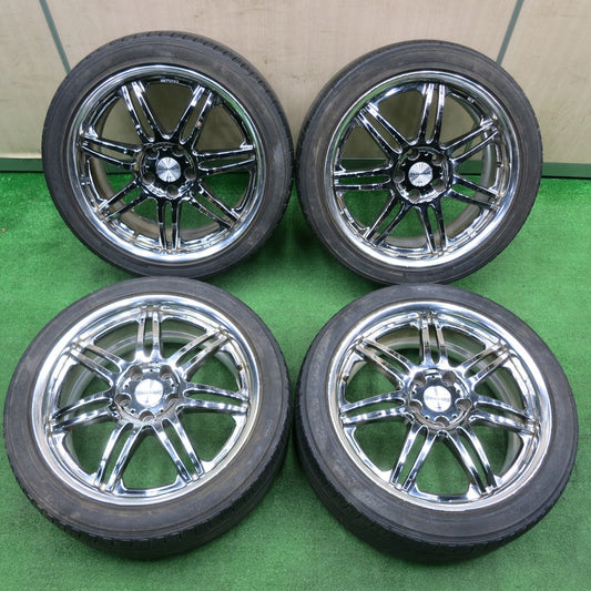 [送料無料] 4本価格★WORK VARIANZA 225/45R18 ヨコハマ エコス ES300 ワーク ヴァリアンツァ 18インチ PCD114.3/5H★4111906TNノ