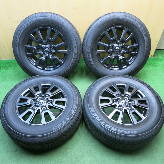 新車外し！24年★トヨタ ランクル 250 VX 純正 265/65R18 ダンロップ AT23 グラントレック 18インチ PCD139.7/6H★5071304HAノ