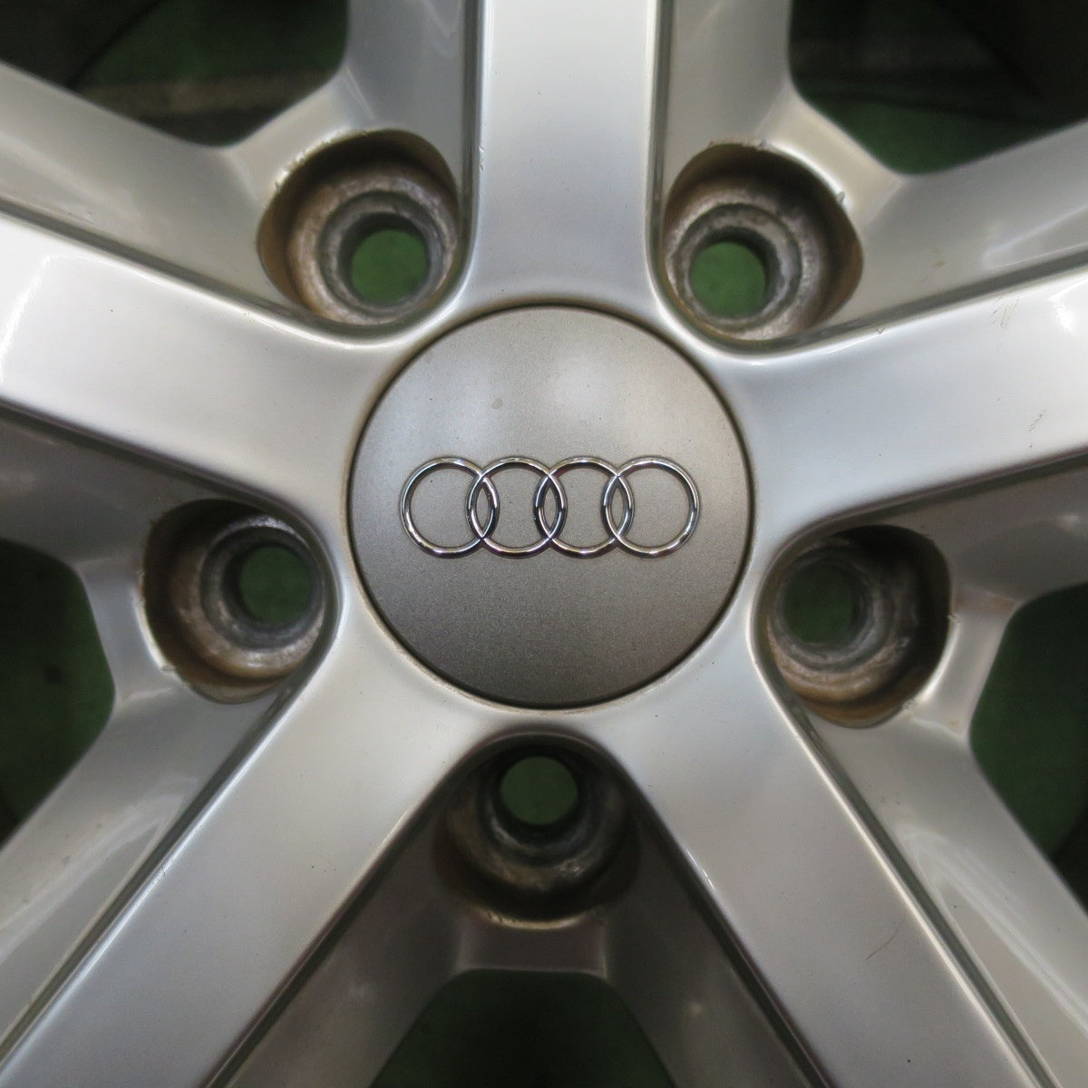バリ溝！9.5分◎アウディ A4 純正 245/40R18 スタッドレス ダンロップ DSX-2 18インチ PCD112/5H◎6072701NJス