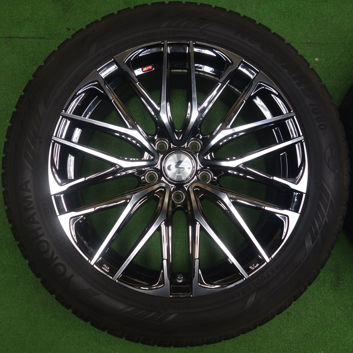 4本価格★LEONIS SK 235/50R18 スタッドレス ヨコハマ アイスガード iG60 レオニス 18インチ PCD114.3/5H★6040901KTス