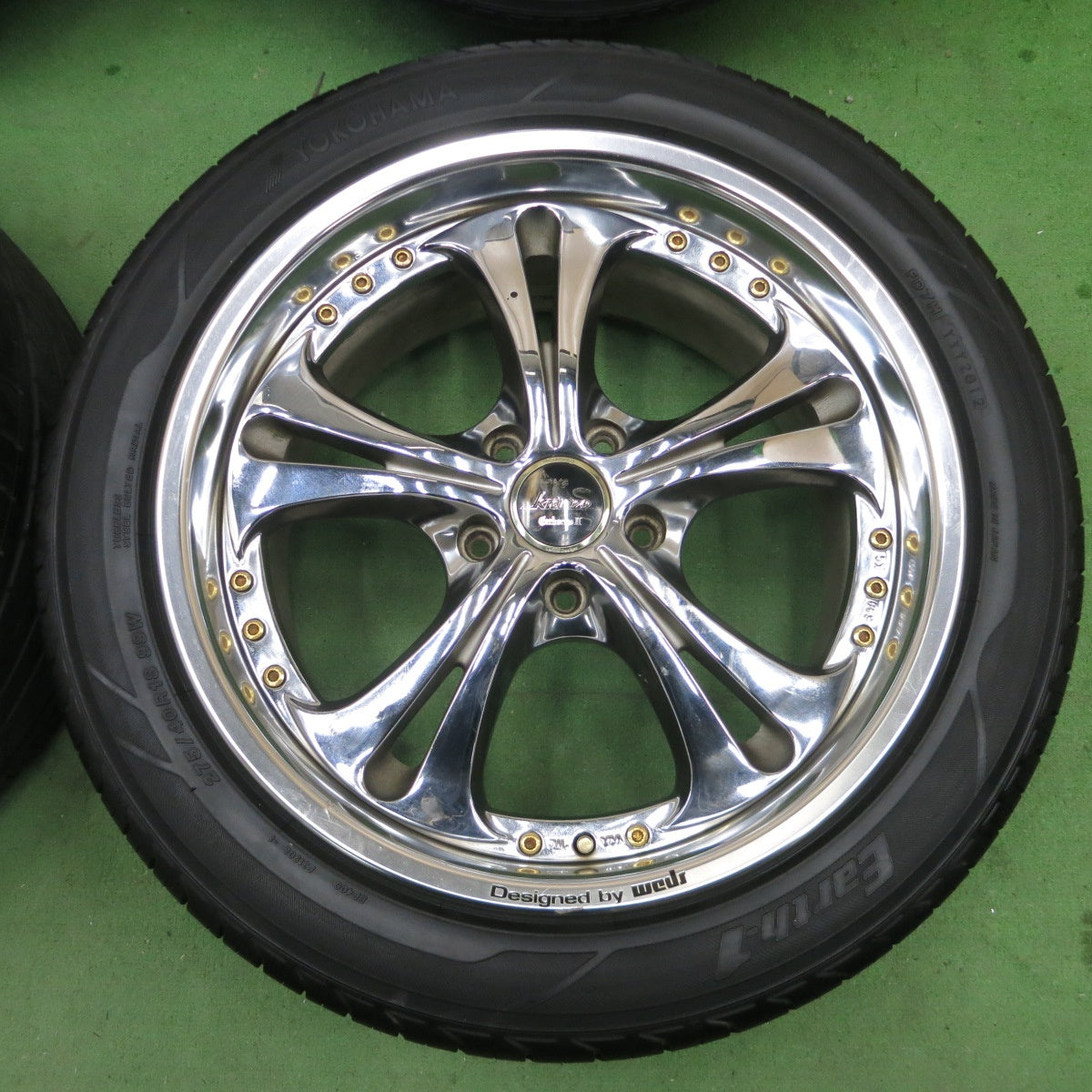 [送料無料] 4本価格★Kranze CerberusⅡ 245/45R18 275/40R18 ヨコハマ Earth-1 クレンツェ ケルベロス2 18インチ PCD114.3/5H★5021701ナノ