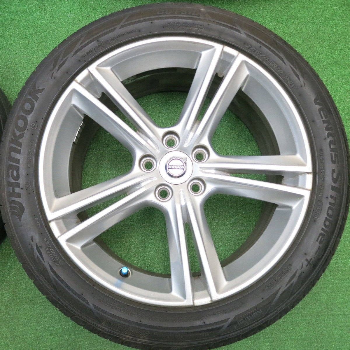 4本価格★ボルボ V90 S90 純正 245/45R18 ハンコック ベンタス S1 noble2+ 18インチ PCD108/5H★5110619HAノ