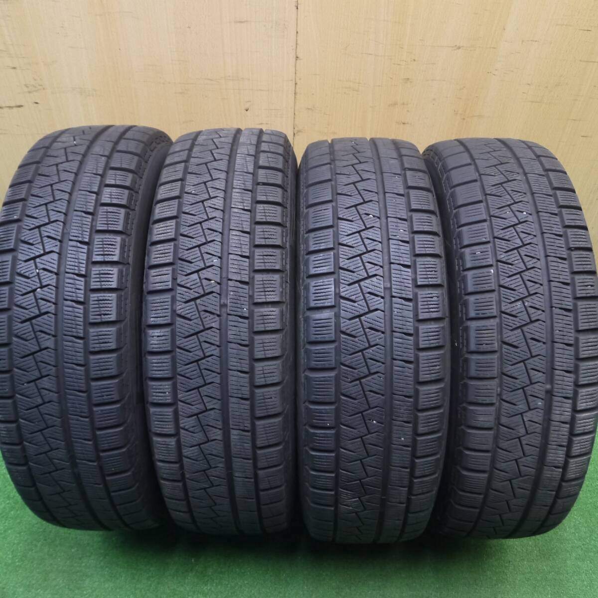 キレイ★スタッドレス 175/65R15 ピレリ アイスアシンメトリコ MANARAY SPORT マナレイスポーツ PCD100/4H★4111803Hス
