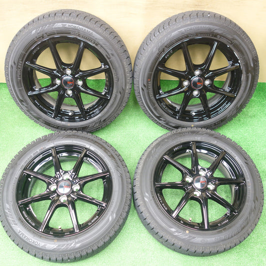 バリ溝！24年！キレイ！ほぼ10分★スタッドレス 165/65R15 ヨコハマ アイスガード iG60 SEIN-EK AME ザイン 15インチ PCD100/4H★6010902KTス