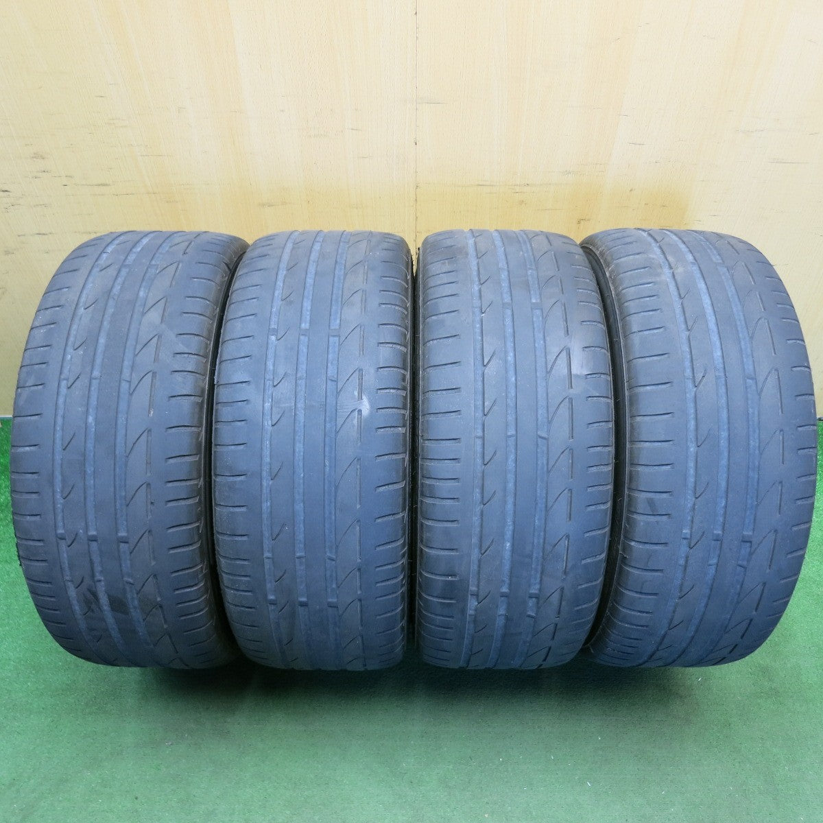 4本価格★アウディ A6 純正 255/40R19 ブリヂストン ポテンザ S001 19インチ PCD112/5H★6052408HAノ