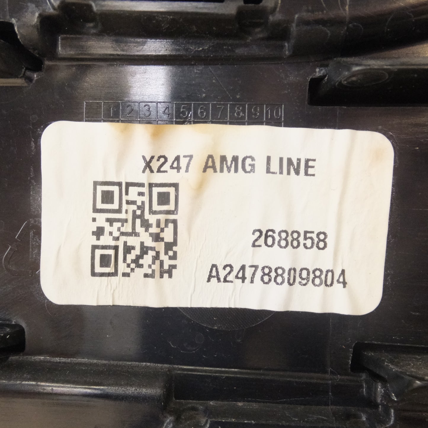 [送料無料] 美品 新車外し★メルセデスベンツ Mercedes-Benz GLB X247 AMG LINE フロントグリル A2478809804★