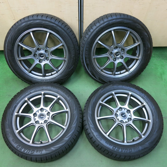 バリ溝！23年！キレイ！9.5分★スタッドレス 215/55R17 ヨコハマ アイスガード iG70 G.Speed Gスピード 17インチ PCD114.3/5H★5073009SYス