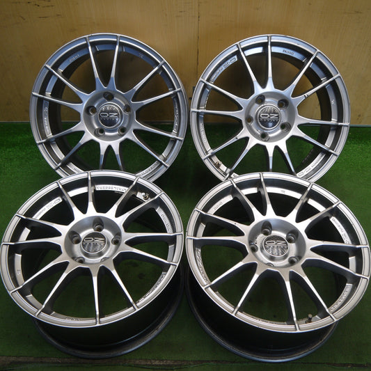 4本価格★アウディ ワーゲン 等 O・Z RACING ULTRALEGGERA 17インチ ホイール OZ ウルトラ レッジェーラ 17×8J PCD112/5H★6070507Hホ