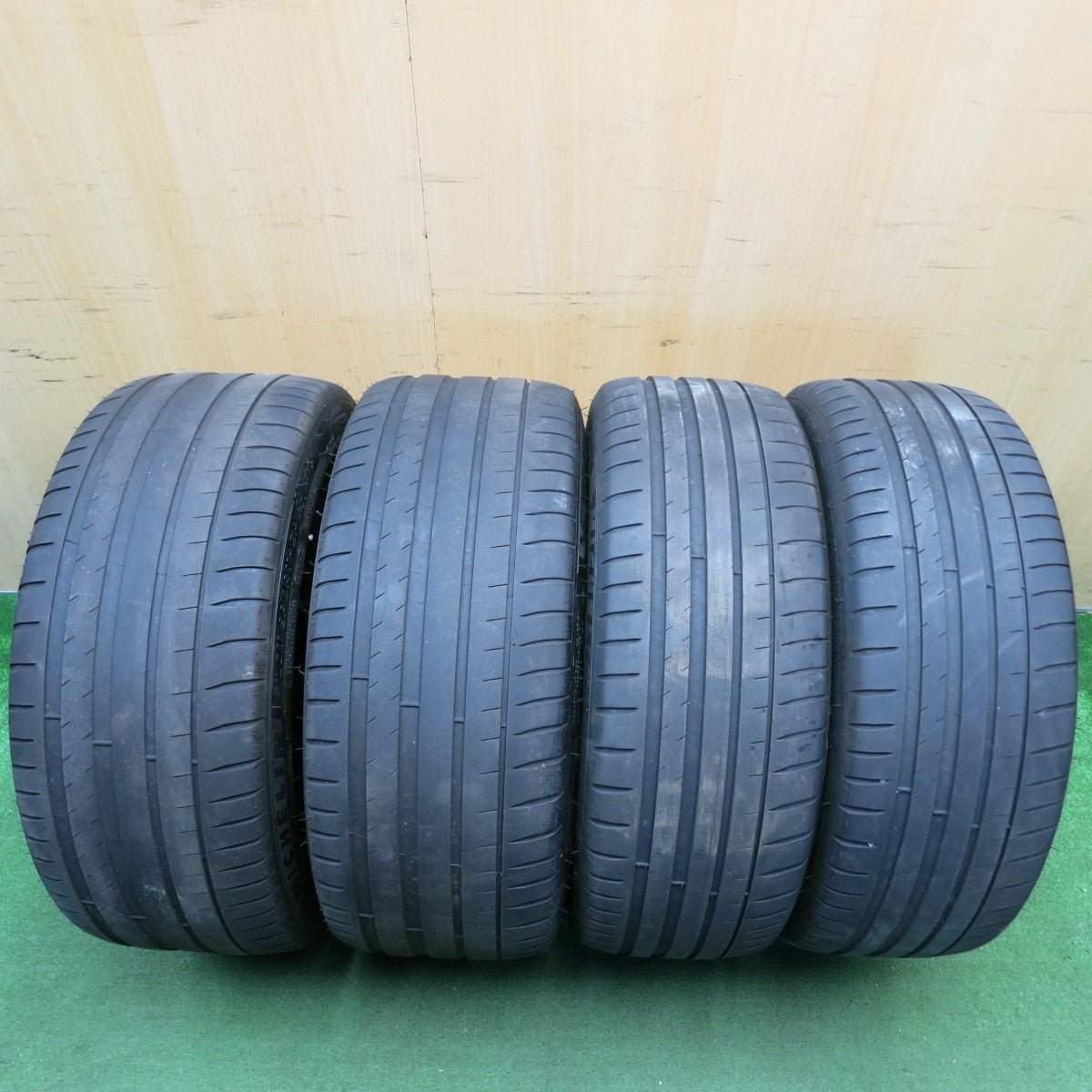 キレイ★BMW 3シリーズ G20 G21 Mスポーツ 純正 225/45R18 255/40R18 ミシュラン パイロットスポーツ4 ZP 18インチ PCD112/5H★6041105HAノ
