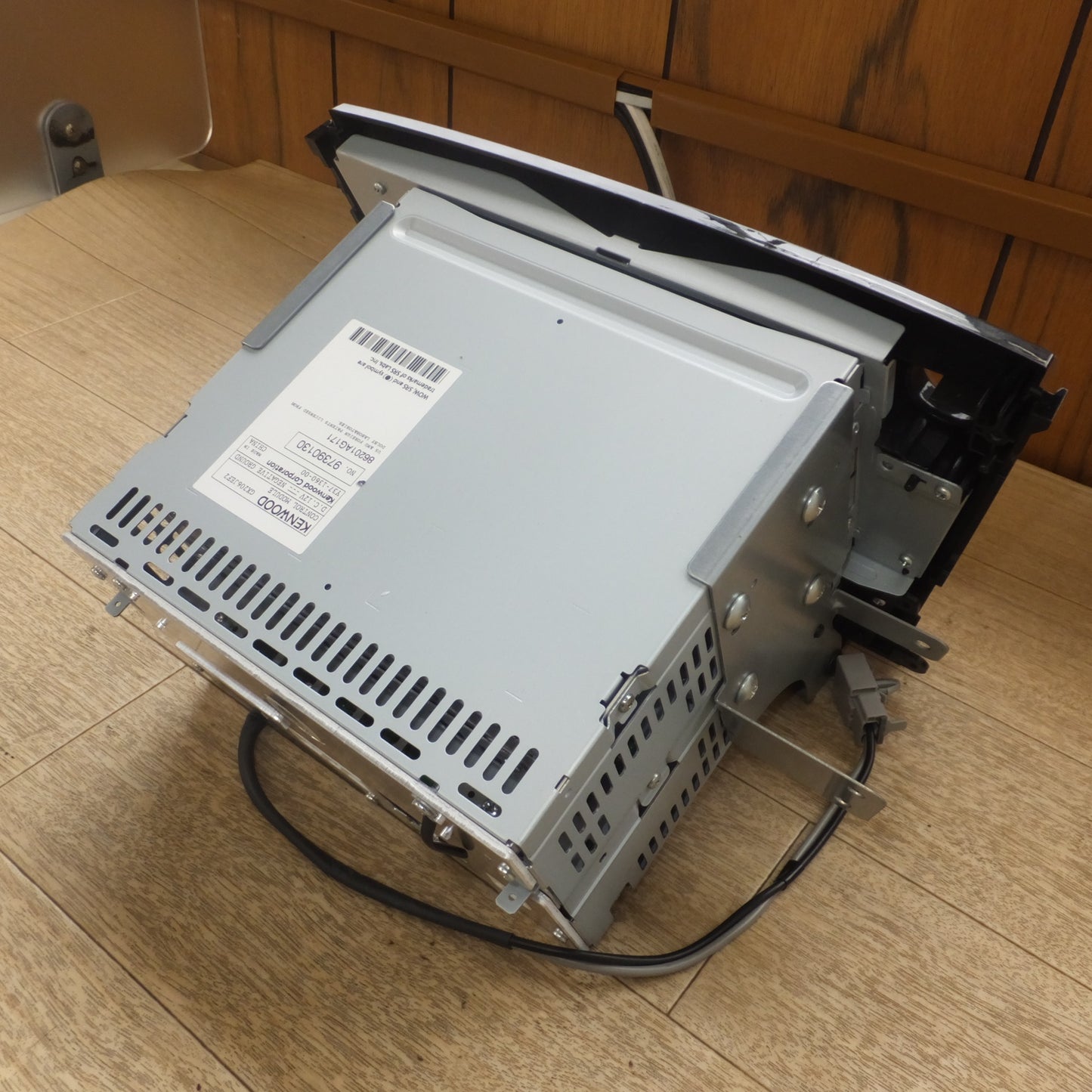 [送料無料] 新車外し★ケンウッド製 スバル 純正 レガシィ BP5 カーオーディオ GX206JEF2　6CD CHANGER★