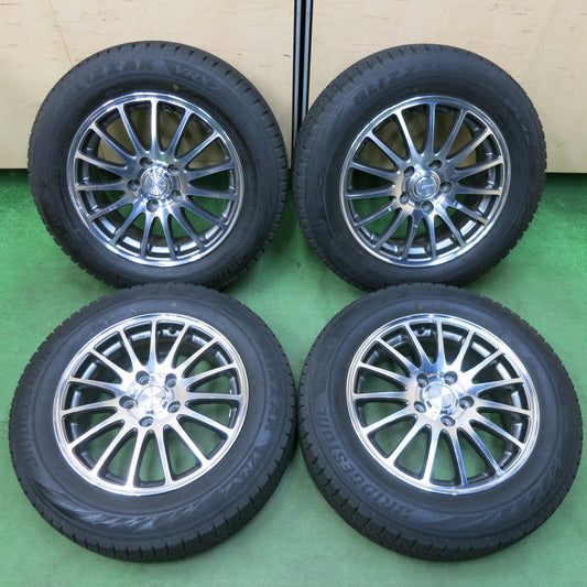 [送料無料] バリ溝！20年！9.5分★スタッドレス 195/65R16 ブリヂストン ブリザック VRX2 ECO FORME エコフォルム 16インチ PCD114.3/5H★4122708SYス