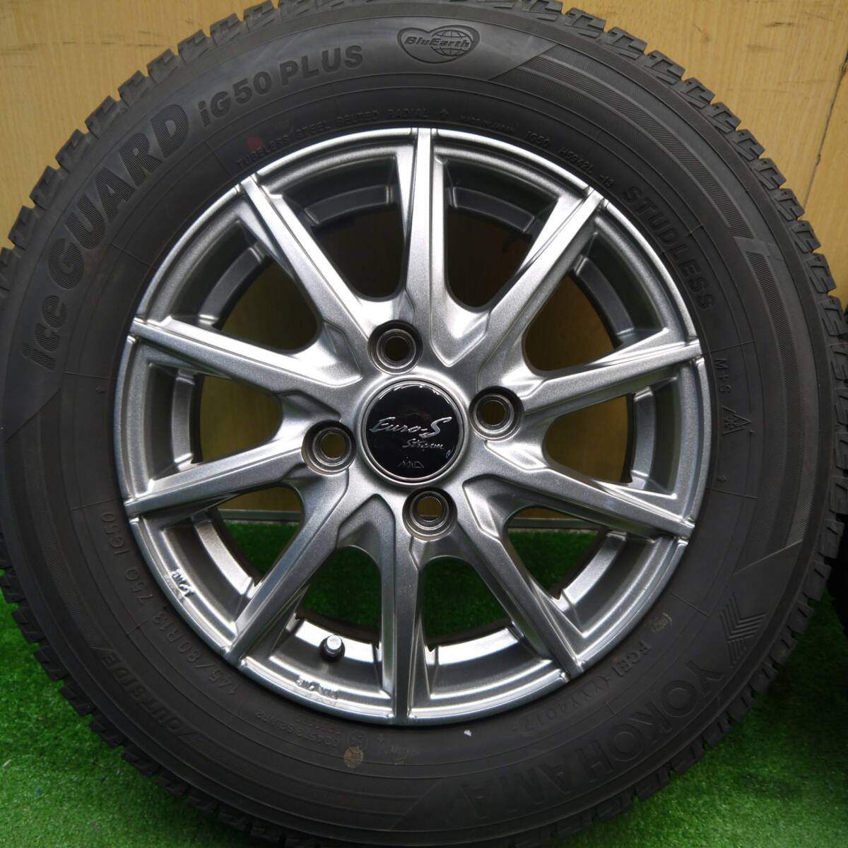 キレイ☆スタッドレス 145/80R13 ヨコハマ アイスガード iG50 プラス 