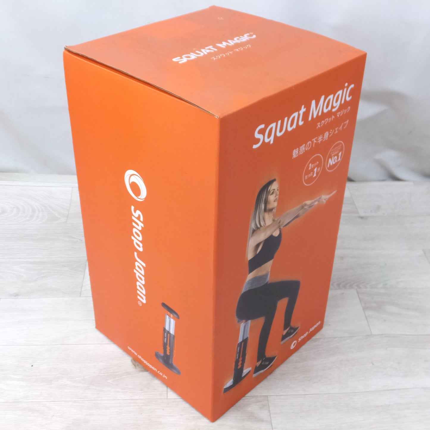 [送料無料] 未使用◆ショップジャパン スクワット マジック FN005675 SQUAT MAGIC 下半身 シェイプ 耐荷重 110kg エクササイズ◆