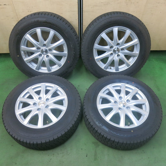 バリ溝！23年！キレイ！9.5分★スタッドレス 205/65R16 グッドイヤー アイスナビ8 ravrion RS01 ラブリオン 16インチ PCD114.3/5H★6012601SKス