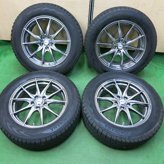 *送料無料* バリ溝!22年!キレイ!9.5分★スタッドレス 235/60R18 ヨコハマ アイスガード G075 Kosei 光生 18インチ PCD114.3/5H★4082902SYス